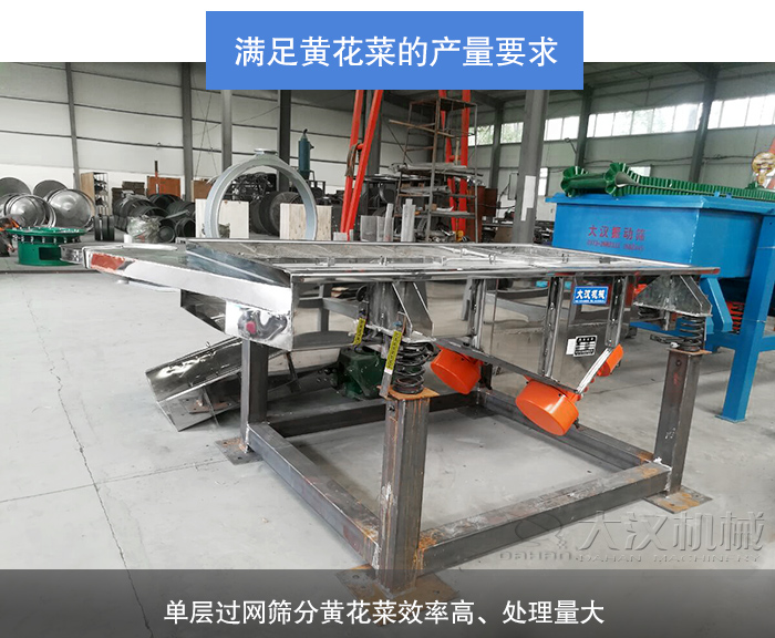 黃花菜直線振動(dòng)篩
